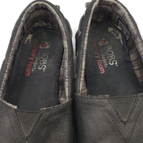 BOB'S By Skechers Women's Black Slip On Shoes Size 8 - Picture 14 of 15